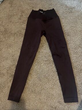 Popflex xs brown leggings flex